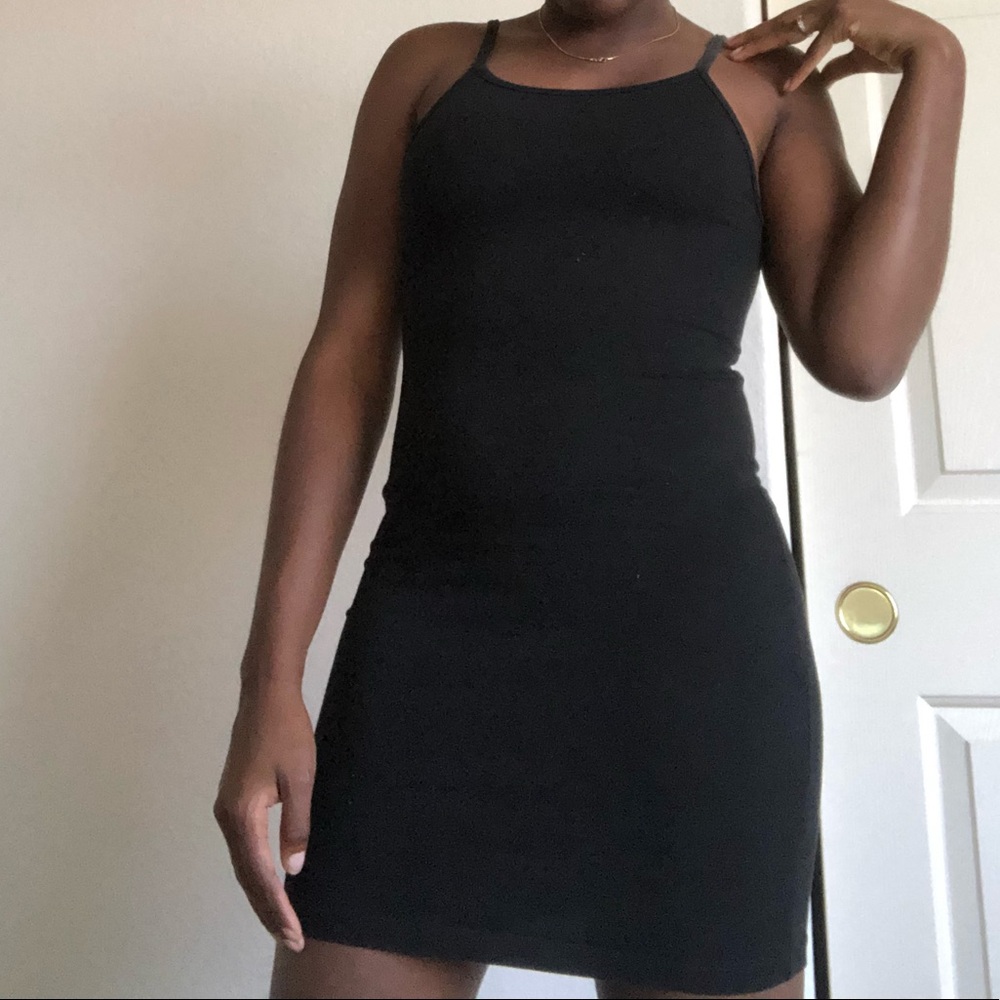 Sexy Little Black Backless Dress 🌞